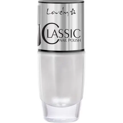 Lichidare de stoc Lac de unghii, Lovely, Classic, argintiu