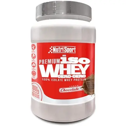 Ultima șansă Proteine Whey, Nutrisport, Iso Choco 1Kg