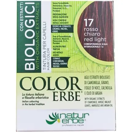 Reducere specială Vopsea păr, Naturerbe, Color Erbe, roșu deschis