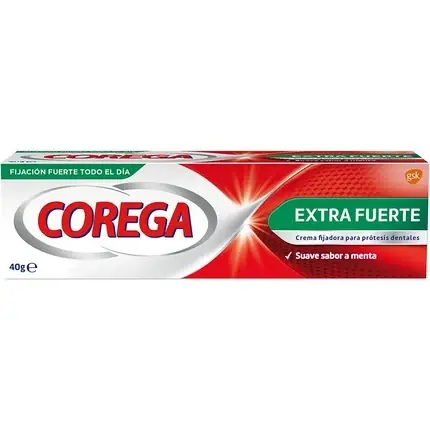 Doar azi Pastă fixativă, Corega, Extra Fuerte, mentă, 40g