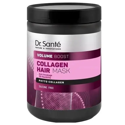Reducere specială Mască păr, Dr Santé, Collagen, violet, 1000ml