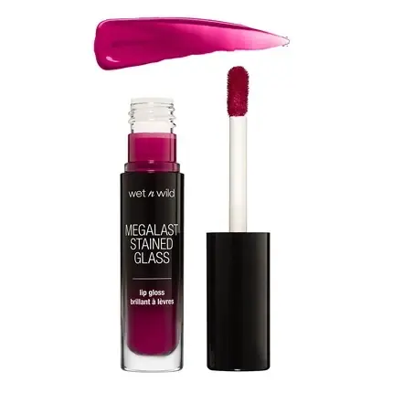 Lip Gloss Wet ‘N‘ Wild Megalast Stained Glass roz Livrare expres