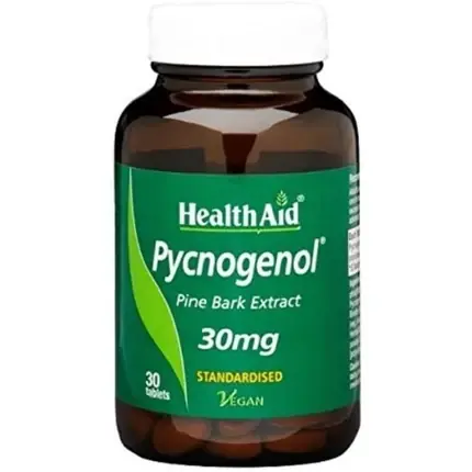 Preț redus Supliment Healthaid Pycnogenol 30mg 30 Comprimate