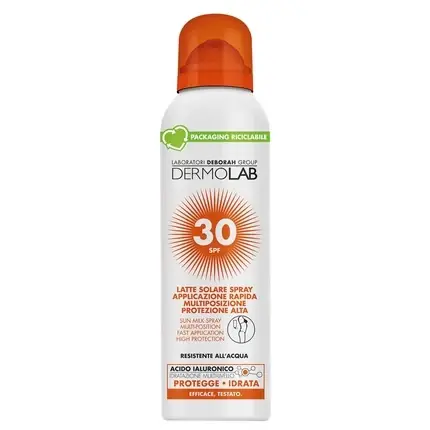 Expediere rapidă Spray Protectie Solara Dermolab, SPF 30, 150ml, Rezistent la Apa