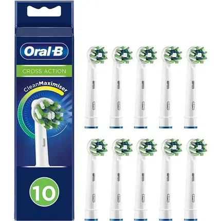 Preț redus Capete periuță, Oral-B, CrossAction, alb