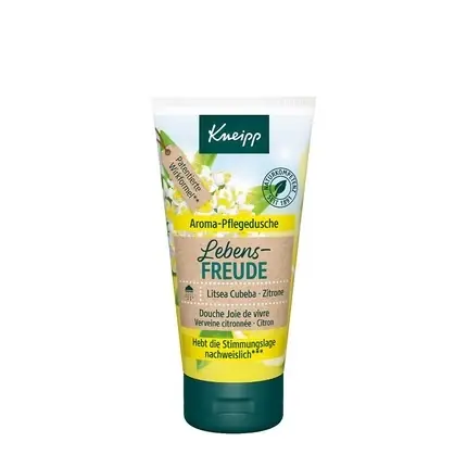 Reducere extra Gel de duș, Kneipp, Aroma Joy, galben 50ml