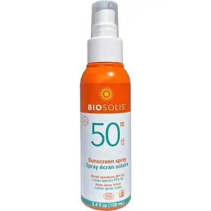 Reducere Spray protecție solară, Biosolis, SPF 50, portocaliu