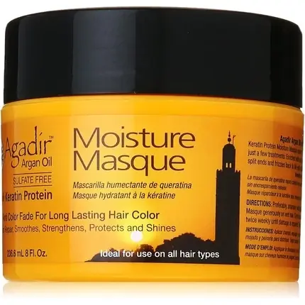 Masca Păr Agadir Argan Oil Moisture, 236ml, portocaliu Reducere de preț