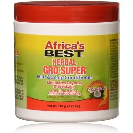 Balsam păr, Africa‘s Best, Herbal Gro Super, cocos Cel mai bun preț
