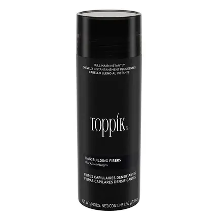 Fibre Păr, Toppik, Black, Keratină Naturală Ultima șansă