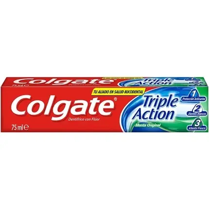 Pastă dinți, Colgate, Triple Action, mentă, 75ml Retur gratuit