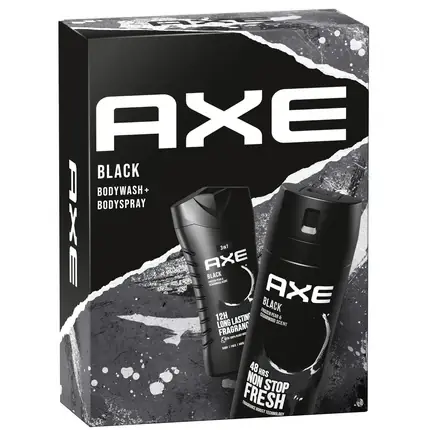 Set cadou, Axe, Black, negru, 450g Cel mai vândut