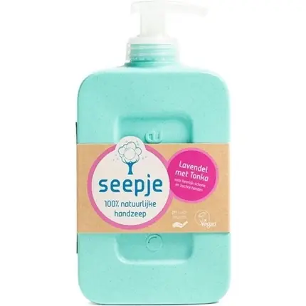 Săpun lichid, Seepje, 300 ml, lavandă, turcoaz Preferatul clienților
