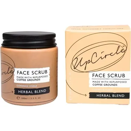 Promoție Exfoliant Față, UpCircle, Herbal Blend, 100ml, maro