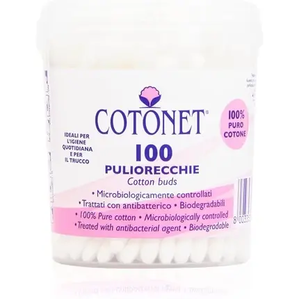 Ofertă limitată Bețișoare urechi, Cotonet, 100 bucăți, bumbac
