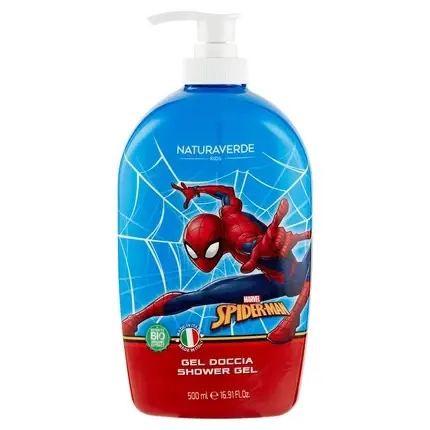 Retur gratuit Gel de duș, Naturaverde, Spider-Man, albastru 500ml