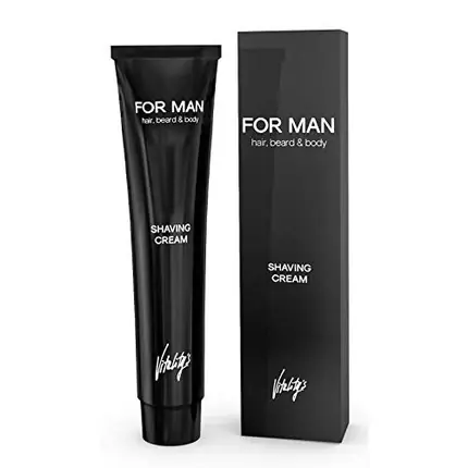 Cremă de bărbierit Hair Haus, Vitality‘s, negru, 100ml Ofertă specială