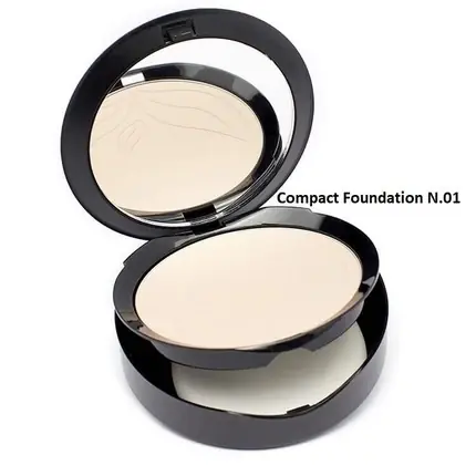 Fond de ten compact, Purobio, 01, bej deschis Ofertă