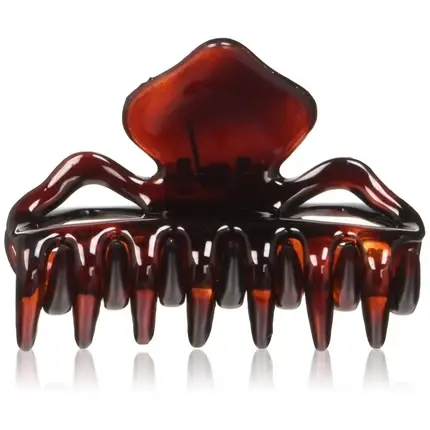 Ofertă Clamă păr, Linea Dehlia, 6cm, maro