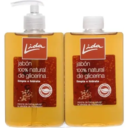 Cel mai bun preț Săpun lichid Lida, glicerină, 250ml, set 2 bucăți
