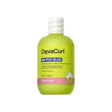 Expediere rapidă Șampon Devacurl No-Poo Blue, anti-nuanțe galbene, 355 ml