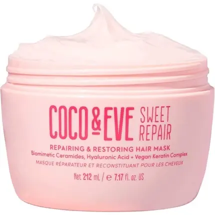 Nu rata Masca Păr, Coco & Eve, Sweet Repair, roz, 212ml