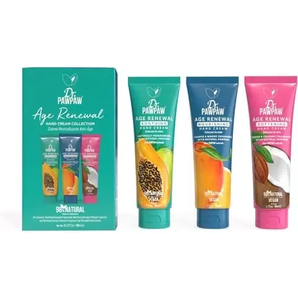 Lichidare de stoc Cremă mâini Dr. Pawpaw, Age Renewal, 3 arome, 50ml