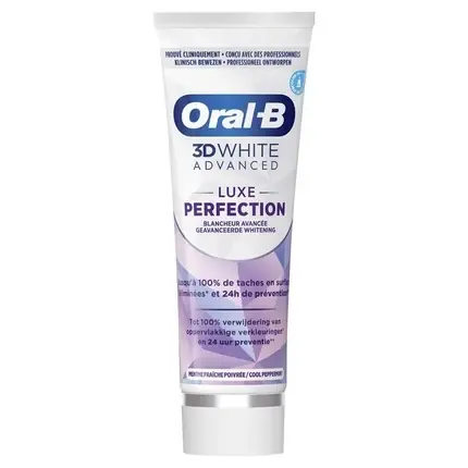 Pasta de dinti Oral-B 3D White Advanced Luxe Perfection Alb 75ml Calitate înaltă