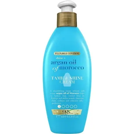 Preferatul clienților Cremă styling păr, OGX, Argan Oil, 177ml, albastru
