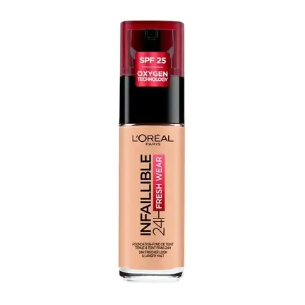 Ofertă limitată Fond de ten L‘Oreal Paris Infallible 24H Natural Rose SPF25