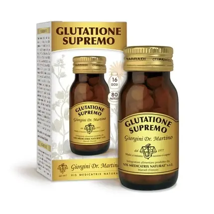 Reducere Supliment, Dr.Giorgini, Glutatione Supremo, 80 tablete