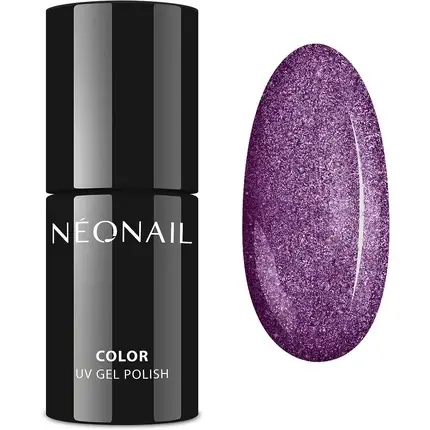Lac de unghii, Néonail, UV Glitter, mov Reducere specială