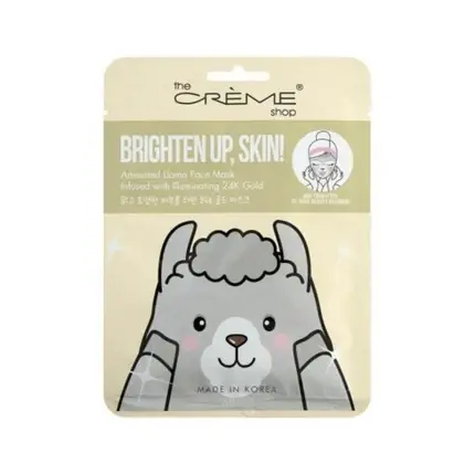 Retur ușor Masca Llama, The Crème Shop, iluminatoare, crem