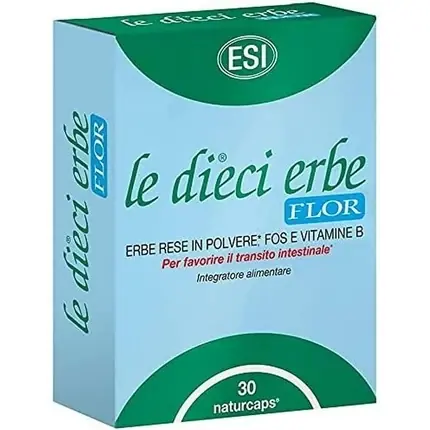 Retur ușor Supliment Alimentar, Esi, Le Dieci Erbe Flor, 30 Capsule