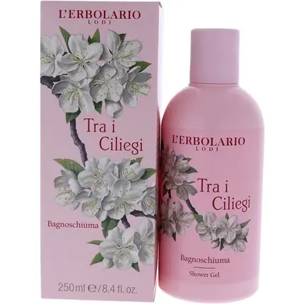 Comandă acum Gel de dus, L‘Erbolario, Tra i Ciliegi, roz, 250ml