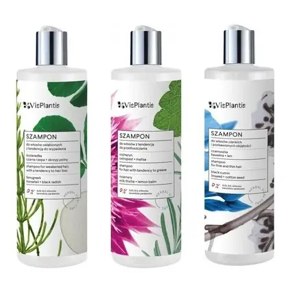 Ofertă Șampon Vis Plantis Oily Weak Gros Împotriva Căderii Părului 400ml