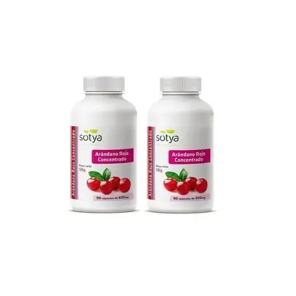 Supliment Sotya, Arandano Rojo Concentrat, 90 capsule Bestseller