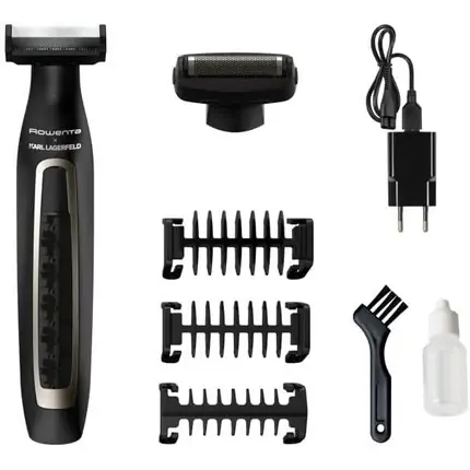 Aparat tuns barba, Rowenta, X Karl Lagerfeld, negru Livrare expres