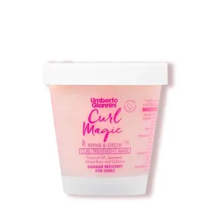 Ofertă specială Mască păr, Umberto Giannini, Curl Magic, roz