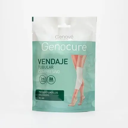 Compresă Tubulară Genocure, Genove, 220g, alb Bestseller
