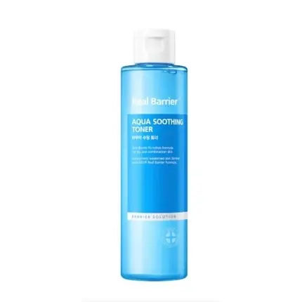 Doar azi Toner facial, Real Barrier, Aqua Soothing, albastru