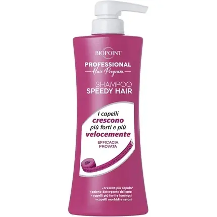 Lichidare de stoc Șampon Biopoint Speedy Hair, 400ml, mov