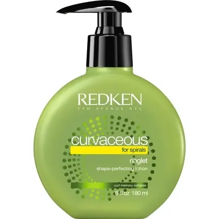 Loțiune stilizare păr, Redken Curvaceous, verde, 180ml Chilipir