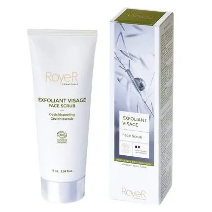 Reducere specială Exfoliant facial, Royer Cosmetique, melc, alb