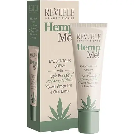 Cremă contur ochi, Revuele, Hemp Me, cu ulei de cânepă, 35ml Disponibil imediat