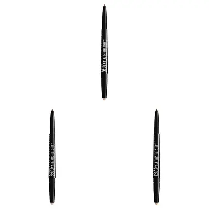Cel mai vândut Creion sprâncene NYX Sculpt Highlight Auburn Roz