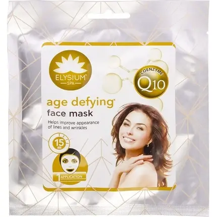 Masca Față Elysium Spa Coenzima Q10, Argintiu Ofertă specială