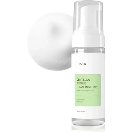 Spumă Curățare, Iunik, Centella, 150ml Reducere extra