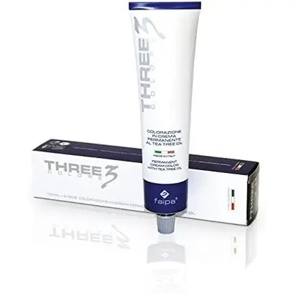 Vopsea de păr Faipa Three Color, 5.3 Blond Deschis Auriu, 120ml Premium