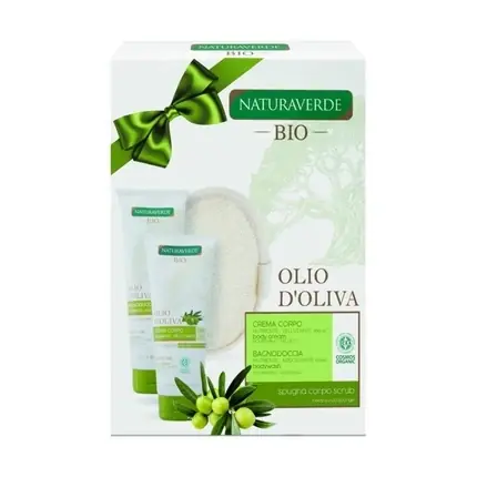 Ultima șansă Set Îngrijire Corp, Naturaverde, ulei de măsline, alb-verde